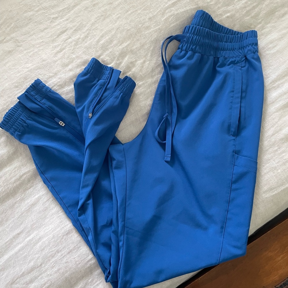 Blue Jogger scrub Pants